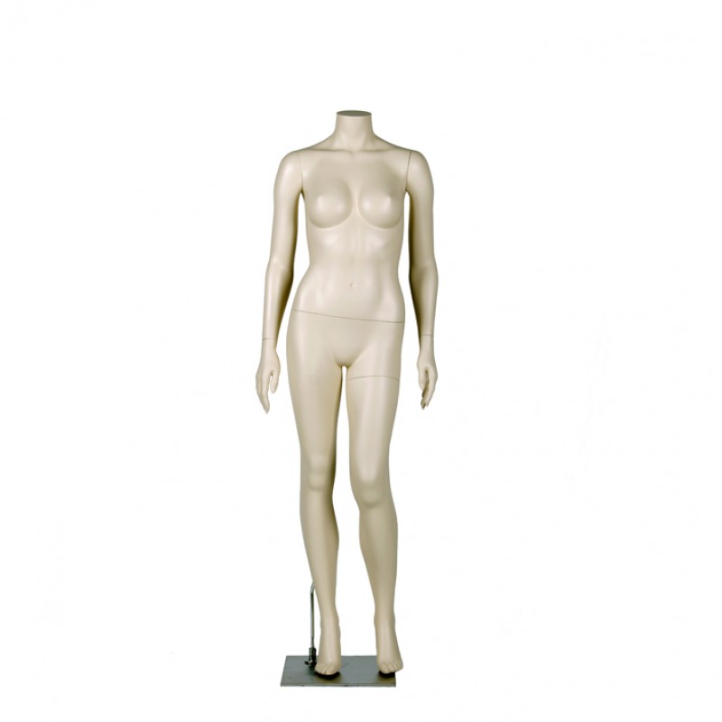 FEMALE MANNEQUIN – LEFT LEG BENT - DARROL 700 SERIES - NECK-LOCK SYSTEM